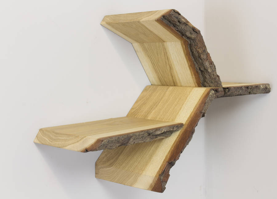 Windswept Oak Tree Bookcase Shelf By Bespoak Interiors 1546