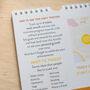 Daily Habit Tracker | 12 Months | Pastel Organic, thumbnail 3 of 11