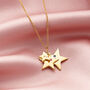 Personalised Birthstone Family Star Necklace, thumbnail 2 of 12
