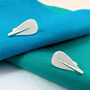 Paddleboard Paddle Boarding Sterling Silver Cufflinks, thumbnail 1 of 6