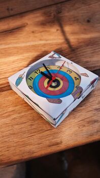 Archery CD Wall Clock – Archery Gift – Themed Box, 8 of 9