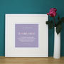 Personalised 21st Birthday Print And Mount, thumbnail 1 of 7