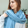 Personalised Cashmere And Pearl Shawl, thumbnail 4 of 12