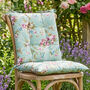 Floral Indoor Outdoor Seat Pad Cushion Collection, thumbnail 2 of 4
