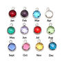 Birthstone Paperclip Chain Bracelet, thumbnail 8 of 8