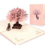 Pop Up 3D Wedding Cherry Blossom Card, thumbnail 1 of 1