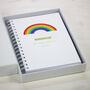 Personalised 2024 Rainbow Diary, thumbnail 2 of 4