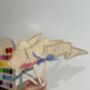 Personalised 'First Day Of/Last Day Of' Reversible Wooden Flag Keepsake, thumbnail 5 of 5