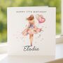17th Birthday Card For Her, Daughter Or Granddaughter, thumbnail 4 of 7