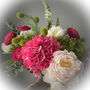 Faux Bouquet Vibrant Pink Mix, thumbnail 1 of 2