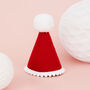 Felt Santa Hat Tree Topper, thumbnail 2 of 2