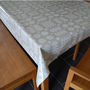 Welsh Blanket Print Oilcloth Tablecloth, thumbnail 9 of 12