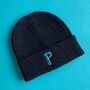 Junior Personalised Embroidered Beanie Hat, thumbnail 8 of 8
