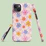 Floral Check Snap Phone Case For iPhone And Samsung, thumbnail 1 of 4