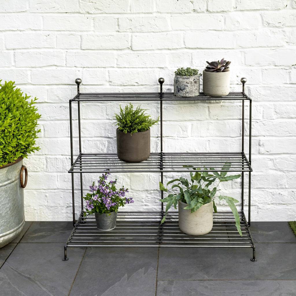 Three Tier Outdoor Plant Stand, 1 of 3