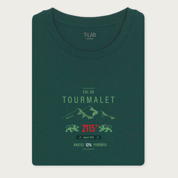 Tourmalet Cycling Hill Climb T Shirt, 6 of 7