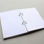 Personalised Wooden Simple Wedding Guestbook, thumbnail 4 of 5