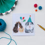Everest And Ethel The Guinea Pigs Birthday Card, thumbnail 2 of 2