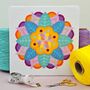 Mandala Flower Cross Stitch Kit, thumbnail 1 of 5