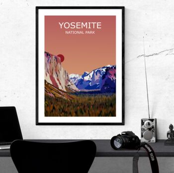 Yosemite National Park Art Print, 2 of 4