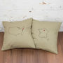 Two Personalised Map Cushions, thumbnail 5 of 6