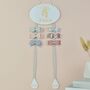Personalised Hair Bow Holder Ballerina Shoes, thumbnail 1 of 11