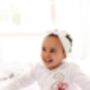 Cherry Birthday Embroidered Personalised Pyjamas Choice Of Ages Available, thumbnail 5 of 9