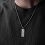 Japanese Kanji Name Necklace For Men, thumbnail 4 of 8