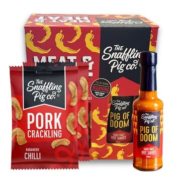 Pork Crackling And Hot Sauce Gift Pack, 3 of 3