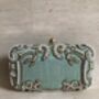 Mint Green Pearl Rectangular Clutch Bag, thumbnail 4 of 9