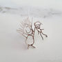 Tie Pin Personalised Child's Drawing, thumbnail 2 of 4