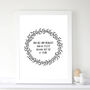 Personalised 'Floral' Baby Birth Print, thumbnail 6 of 6