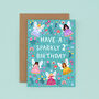 Any Age Fairy Birthday Card, Girls Age Birthday Card, thumbnail 3 of 9