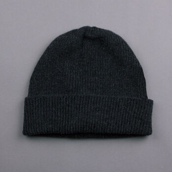 Lambswool Rib Beanie Hat In 14 Colours, 11 of 12