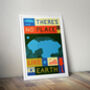 Eco Earth Illustrated Print A3 Unframed, thumbnail 1 of 4