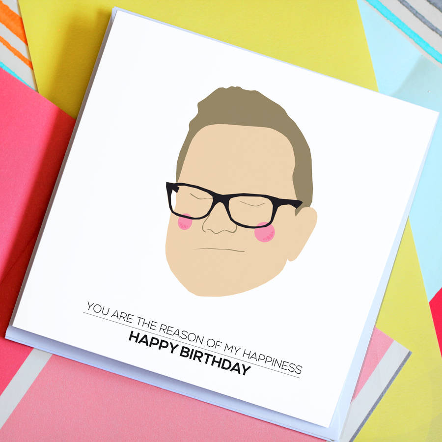 Personalised Birthday Card For Him By Rabal