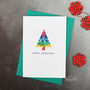 Bright Modern Christmas Star Cards, thumbnail 3 of 3