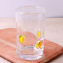 G Decor Berry And Bow Bubble Glasses Handcrafted And Handmade Bubble Textured Fruit And Ribbon Bow Drinkware, thumbnail 6 of 8