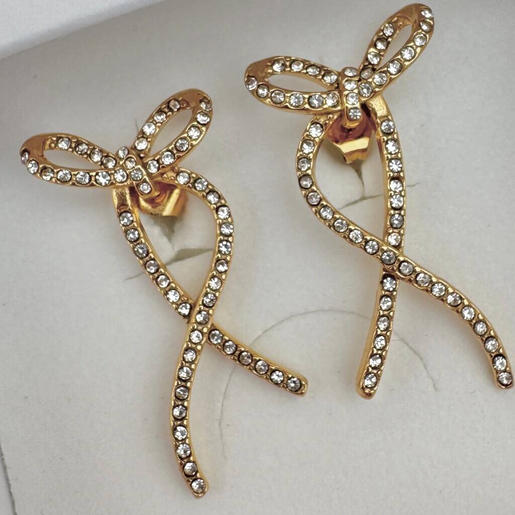 Bling Bow Earrings, 1 of 1