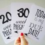 Classic Pregnancy Milestone Cards, thumbnail 6 of 6