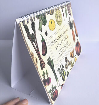 Fruit And Vegetable Desk Calendar, UK Version, 3 of 12