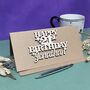 Personalised 21st Birthday Card Keepsake, thumbnail 1 of 12