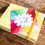 Colourful Baby Girl Card, thumbnail 1 of 5