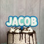 Cake Topper With Personalised Name, thumbnail 1 of 3