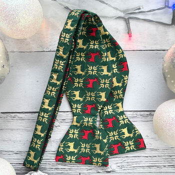 Festive Christmas Bow Tie, 3 of 10