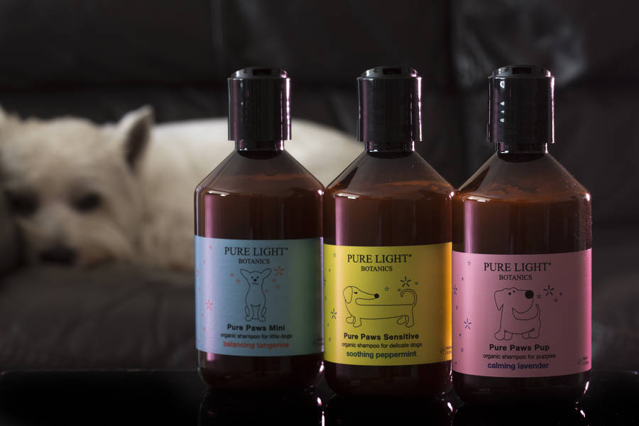 organic christmas dog shampoos and conditioner 100ml by pure light
