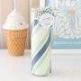Candy Stripe Peppermint Tube Candle, thumbnail 1 of 2