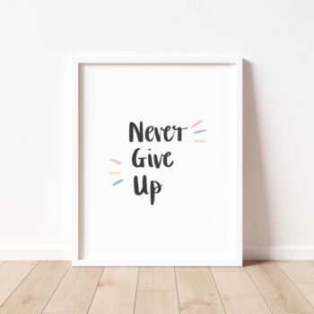 Never Give Up, 3 of 5