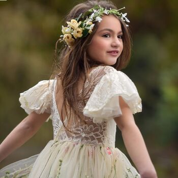 Whispering Poppy Dress French Ivory, 5 of 10