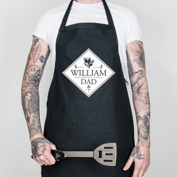 Personalised Father's Day Fun Barbecue Aprons, 2 of 4